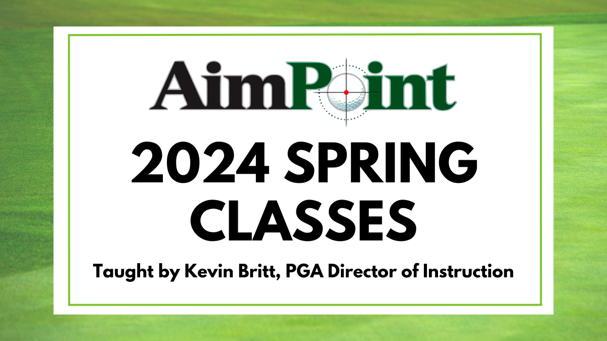 2024 Spring Golf Classes